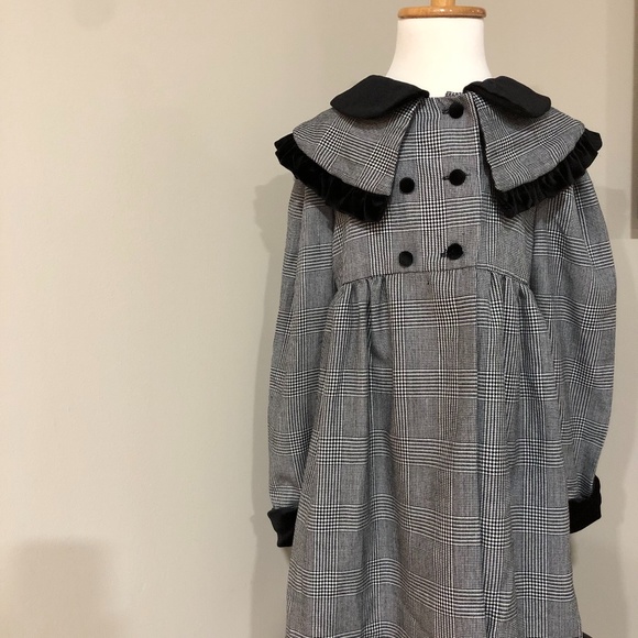 Little Bitty Other - *LITTLE BITTY* Girl's Vintage Plaid Formal Jacket